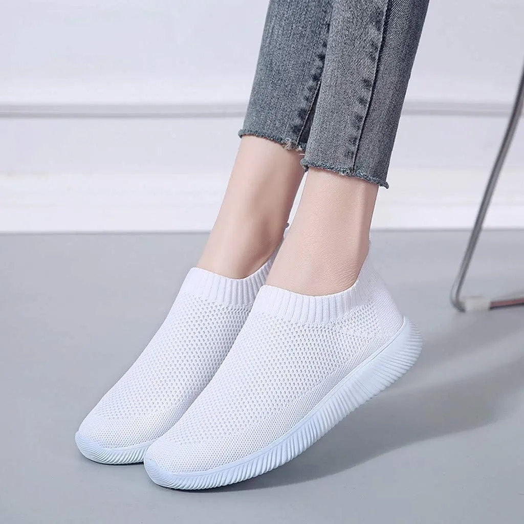 Trendy Wedge Sneakers for Women 2023 Zapatos Comodos De Mujer Suaves para Fiesta Workout Shoes for Women Wide Fit Plantar Fasciitis Sneakers Women Arch Support White Slip On Sneakers Women Black