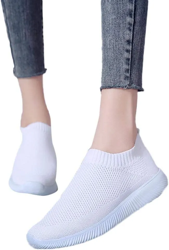 Trendy Wedge Sneakers for Women 2023 Zapatos Comodos De Mujer Suaves para Fiesta Workout Shoes for Women Wide Fit Plantar Fasciitis Sneakers Women Arch Support White Slip On Sneakers Women Black