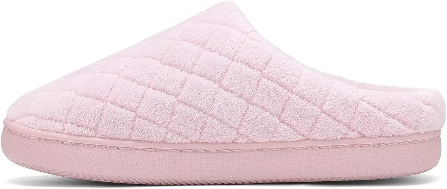 TUOBUQU Women's Memory Foam Slippers Warm Cozy Soft Lightweight House Shoes for Indoor & Outdoor