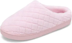 TUOBUQU Women's Memory Foam Slippers Warm Cozy Soft Lightweight House Shoes for Indoor & Outdoor