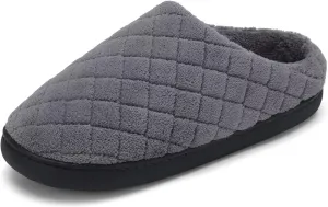TUOBUQU Women's Memory Foam Slippers Warm Cozy Soft Lightweight House Shoes for Indoor & Outdoor