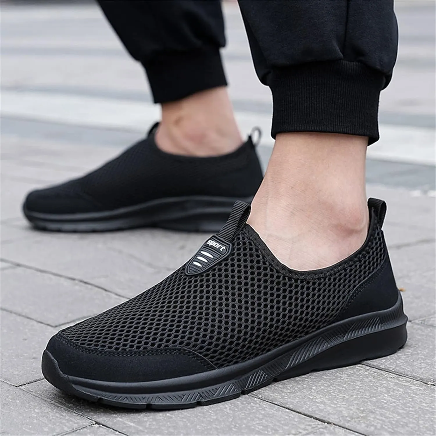 Wedges Sneakers for Women Pull On Sneakers Womens with Good Arch Support Black Shoes Women Dressy Closed Toe Black High Top Sneakers for Women Black Non Slip Tennis Shoes for Women