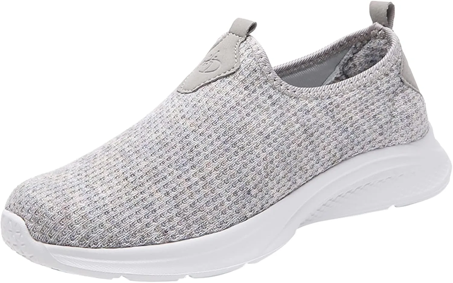 Womens Canvas Slip On Sneakers Casual Walking Shoes Lightweight Comfortable Flats Non Slip Elastic Loafers