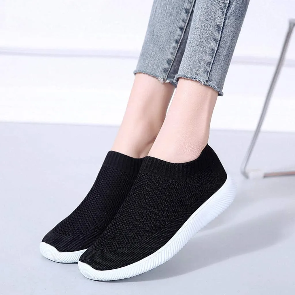 Womens Casual Sneakers Wide Feet Zapato Ortopedico para Mujer Diabetica Women Slip On Shoes Dressy Elder Women's Sneakers with Arch Support Slip On Womens Non Slip Work Shoes Wide Width