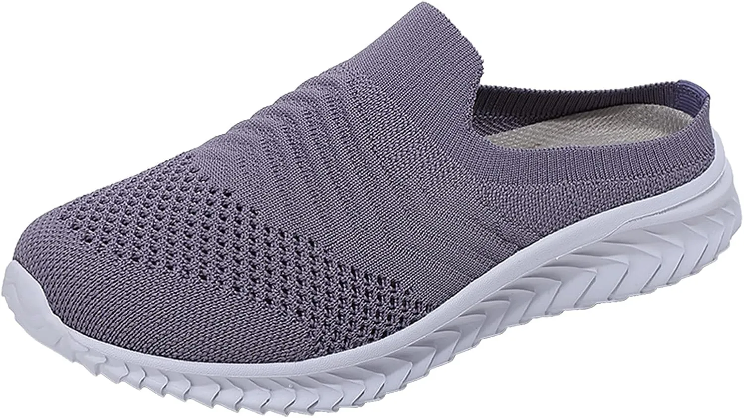 Womens Comfortable Orthopedic Sneakers Slip On Walking Shoes with Arch Support Casual Loafers for Plantar Fasciitis Foot Pain Relief Swollen Feet