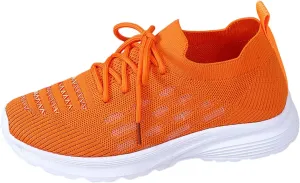 Womens Non Slip Slip On Shoes Casual Walking Sneakers Lightweight Canvas Comfortable Flat Fashion Loafers