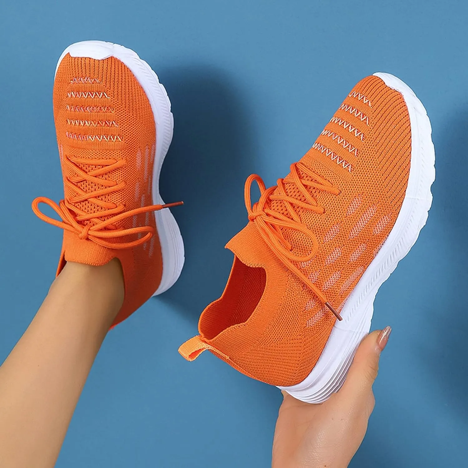 Womens Non Slip Slip On Shoes Casual Walking Sneakers Lightweight Canvas Comfortable Flat Fashion Loafers