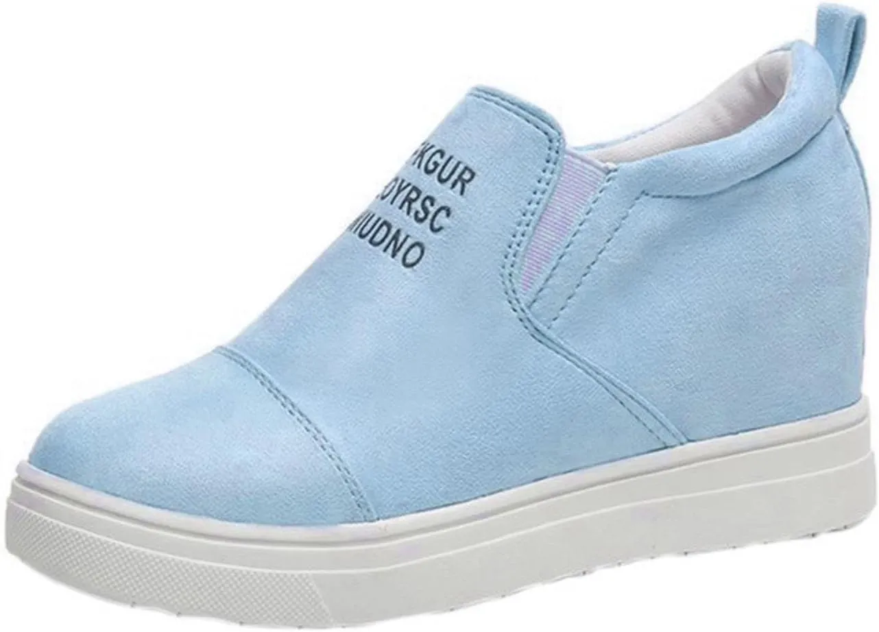 Womens Orthopedic Casual Walking Sneakers Slip On Shoes with Arch Support Comfortable Loafers Plantar Fasciitis Relief Foot Heel Pain Diabetic