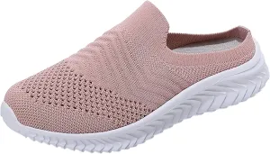 Womens Orthopedic Comfortable Loafers Slip On Walking Shoes with Arch Support Casual Sneakers Plantar Fasciitis Relief Foot Heel Pain Diabetic Feet