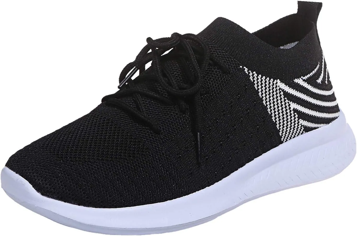 Womens Walking Shoes with Support Black On Black Zapatos De Mujer para Ir Al Gym Womens Casual Shoes Wide Foot Women's Sneakers Zapatos OrtopéDicos para Mujer
